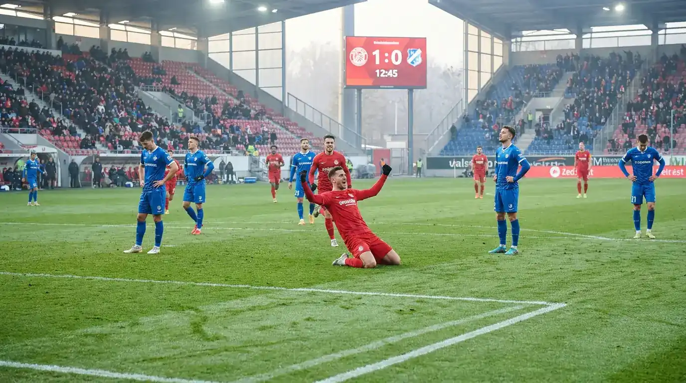 Gol temprano en un partido que recalcula las líneas de hándicap en vivo