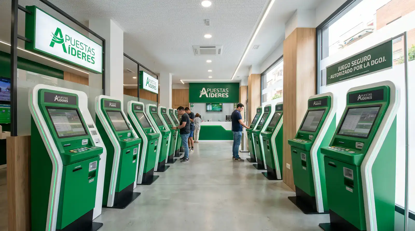 Operadores con licencia DGOJ mostrando cuotas en formato decimal