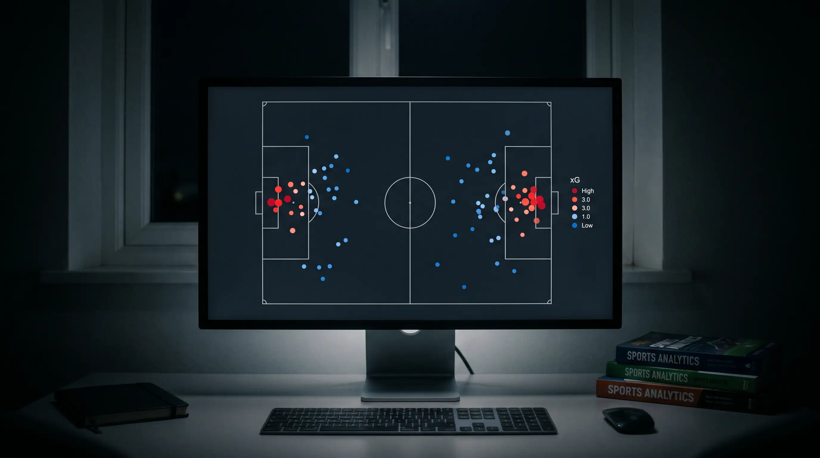 Precisión del modelo xG en diferentes situaciones de gol en fútbol